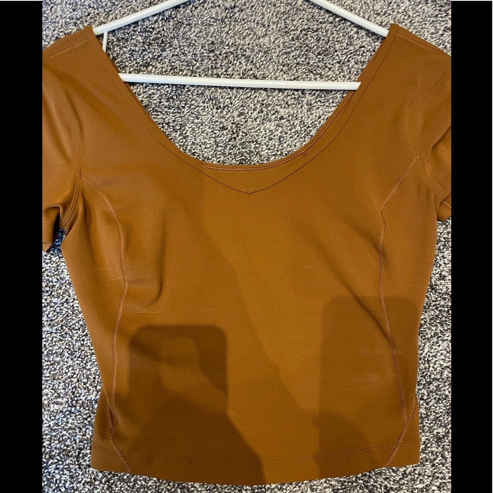 LULULEMON Align Crop Tee